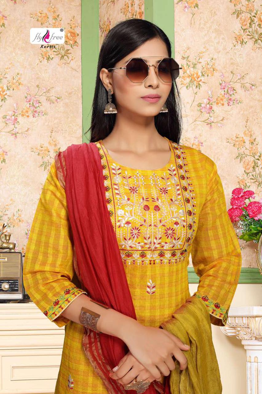 Fly Free Sung Fancy Designer Festival Wear Silk Ready Made Collection